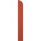 Ekena Millwork Americraft 2-Board (3 Batten) Wood Joined Board-n-Batten Shutters w/ Arch Top, ARW401BQ207X77CLH, PR ARW401BQ207X77CLH - alternate 7